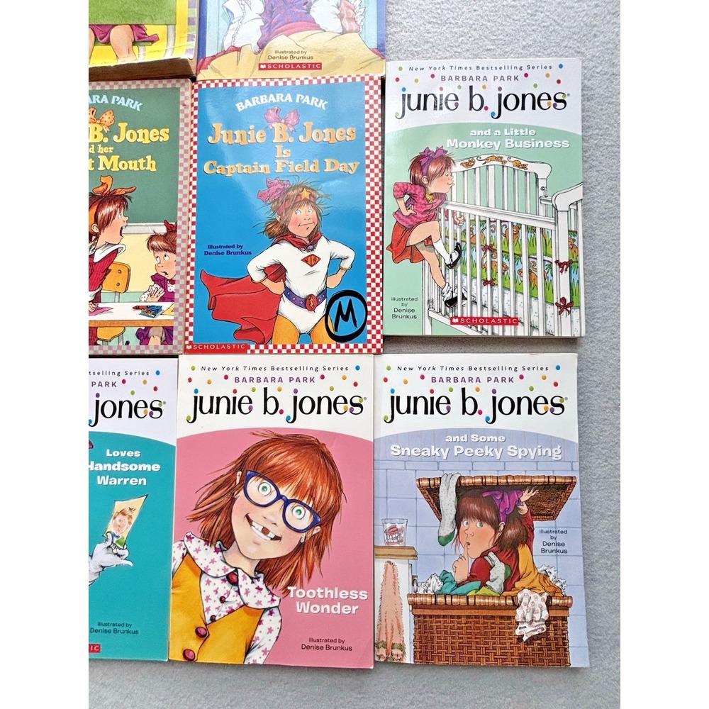 Junie B Jones Book Lot of 22 Barbara Park Childrens Chapter Books Scholastic - Picture 8 of 16